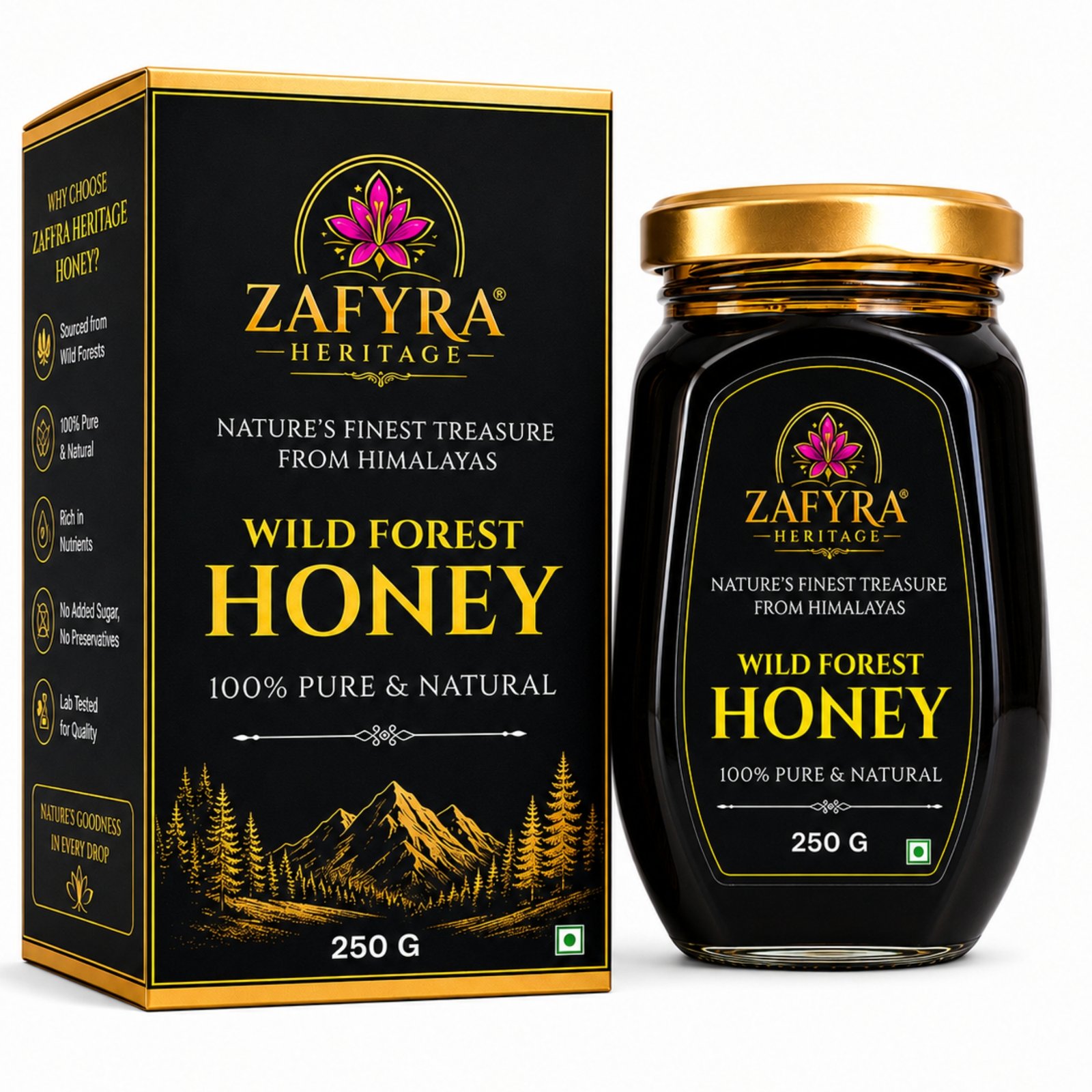 Wild Forest Honey (250g)